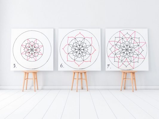  Foto zu Mandala Malanleitung – SoulArt Mandala – Seelen- & Energiebilder 